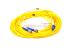LC to ST Singlemode Duplex 9/125 Fiber Patch Cable, 18 Meters
