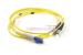 LC to ST Singlemode Duplex 9/125 Fiber Patch Cable, 2 Meters
