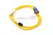 LC to ST Singlemode Duplex 9/125 Fiber Patch Cable, 3 Meters