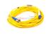 LC to ST Singlemode Duplex 9/125 Fiber Patch Cable, 20 Meters