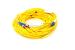 LC to ST Singlemode Duplex 9/125 Fiber Patch Cable, 50 Meters