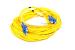 SC to SC Singlemode Duplex 9/125 Fiber Patch Cable, 17 Meters