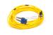 SC to ST Singlemode Duplex 9/125 Fiber Patch Cable, 10 Meters