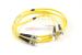 ST to ST Singlemode Duplex 9/125 Fiber Patch Cable, 2 Meters