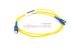SC to SC Singlemode Simplex 9/125 Fiber Patch Cable, 1 Meter