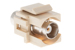 Keystone Snap In BNC Type F/F Module, Ivory