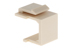 Keystone Snap In Wallplate Blank, Ivory
