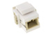 Keystone Snap In SC Fiber Module, White