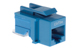 Cat5e Tool Less RJ45 Keystone Jack, Blue