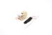 Cat6 Tool Less RJ45 Keystone Jack, Ivory