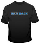 Cablesandkits \"Nice Rack\" T-shirt, Black, Large