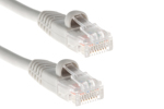 CAT5e Ethernet Patch Cable, Snagless, 2 Foot, Gray
