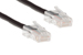 CAT5e Ethernet Patch Cable, Non-Booted, 1 Foot, Black