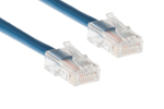 CAT5e Ethernet Patch Cable, Non-Booted, 1 Foot, Blue