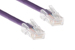 CAT5e Ethernet Patch Cable, Non-Booted, 3 Foot, Purple