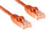 Cat5e Crossover Ethernet Patch Cable, Snagless, 7', Orange