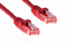 Cat5e Crossover Ethernet Patch Cable, Snagless, 10', Red
