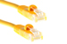 CAT5e Ethernet Patch Cable, Snagless, 15 Foot, Yellow