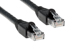 CAT6A Ethernet Patch Cable, Snagless, 6', Black
