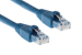 CAT6A Ethernet Patch Cable, Snagless, 4', Blue