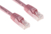 CAT6 Ethernet Patch Cable, Snagless, 3', Pink