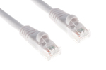 CAT6 Ethernet Patch Cable, Snagless, 15', White