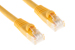 CAT6 Ethernet Patch Cable, Snagless, 4', Yellow