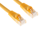 CAT6 Ethernet Patch Cable, Snagless, 25', Yellow