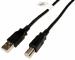 Cables Unlimited USB 2.0 A to B Cable, Black, 2M