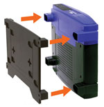 Linksys Stacking Wall Mount Bracket for BEFSR11/41/81, SM01