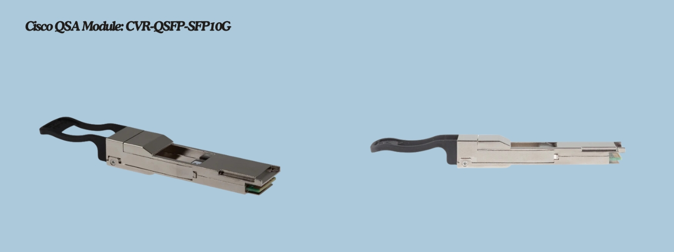 Cisco QSA Module CVR-QSFP-SFP10G by Cablesandkits